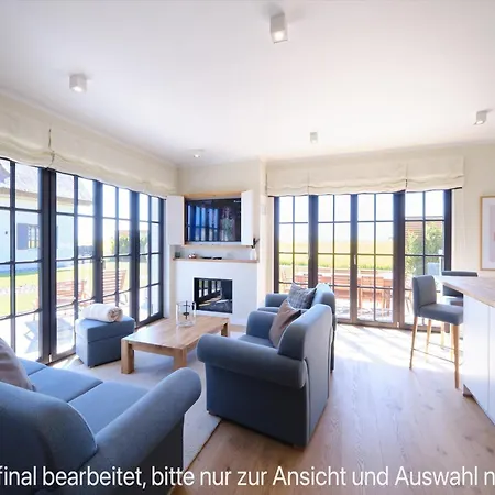 Reetland Am - Luxusplus Reetdachvilla Mit 4 Schlafzimmern Und Kamin G10