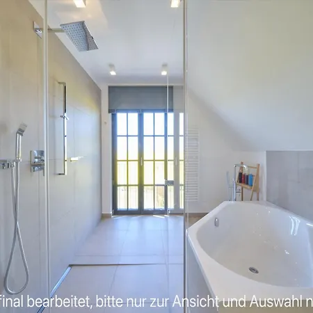 Reetland Am - Luxusplus Reetdachvilla Mit 4 Schlafzimmern Und Kamin G10 Σπίτι διακοπών *
